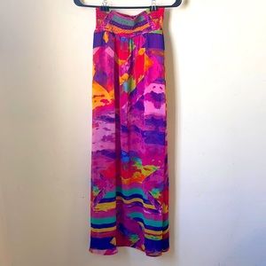 Multicolored Maxi Skirt